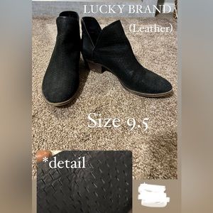 Lucky brand booties